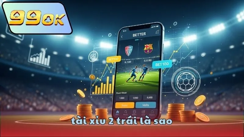 Cách tính kèo tài xỉu 2 trái