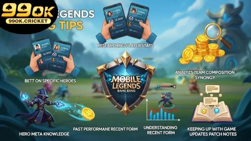 Mẹo cược Mobile Legends - Cách tối ưu hóa chiến thắng 3 Chiến lược nâng cao tỷ lệ thắng trong cá cược Mobile Legends